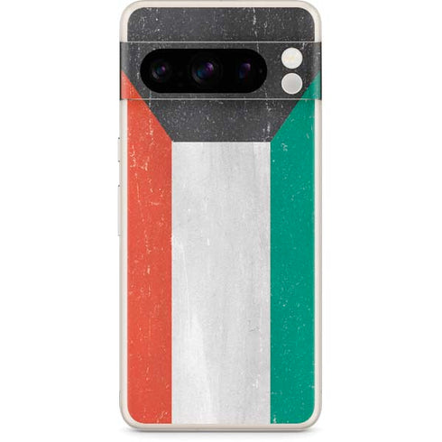 Kuwait Flag Distressed Google Pixel 8 Pro Skin